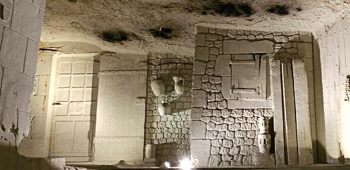 Le Village Souterrain - Un coin du village