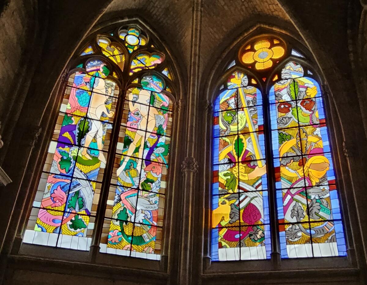 Vitraux de la Chapelle Saint Laurent - J.M. ALBEROLA