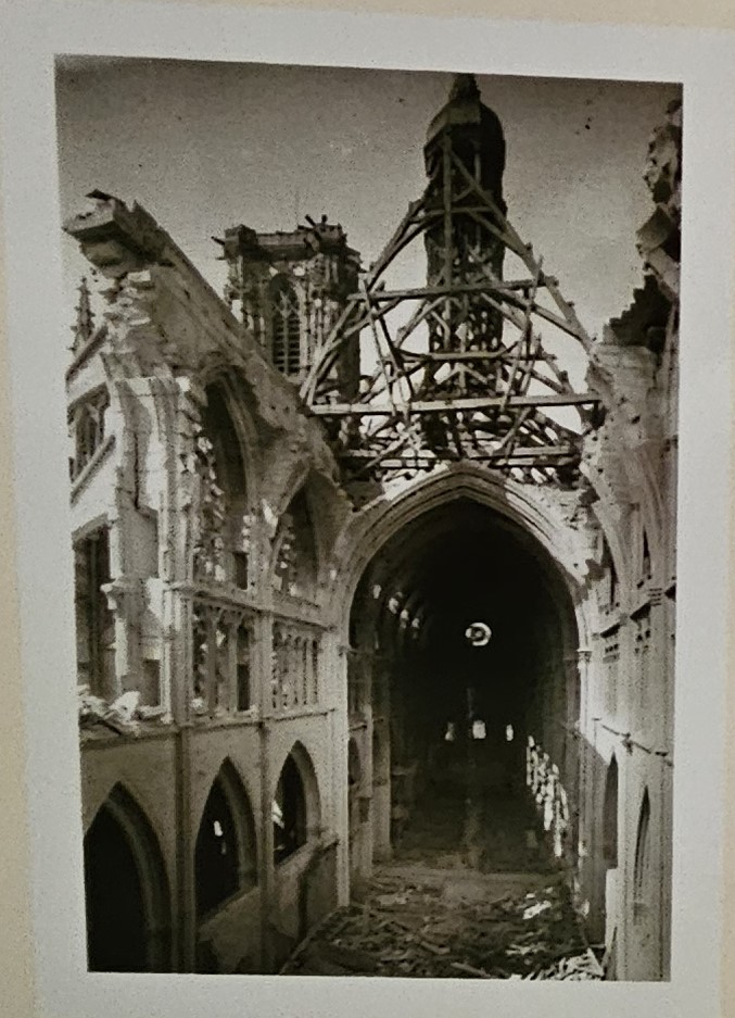 Photo après le Bombardement de la nuit du 15 au 16 juillet 1944 