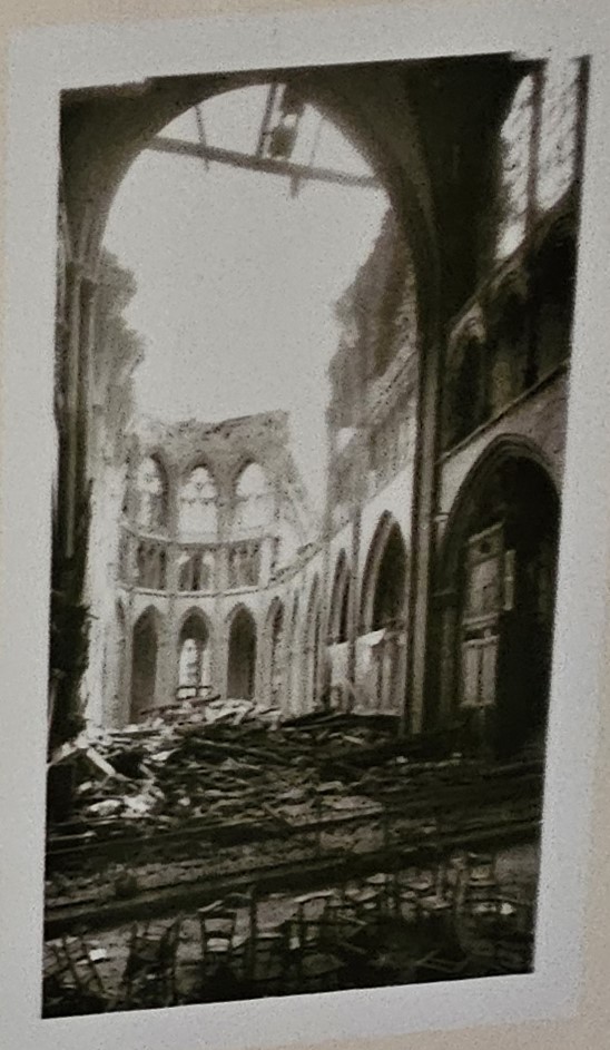 Photo après le Bombardement de la nuit du 15 au 16 juillet 1944 