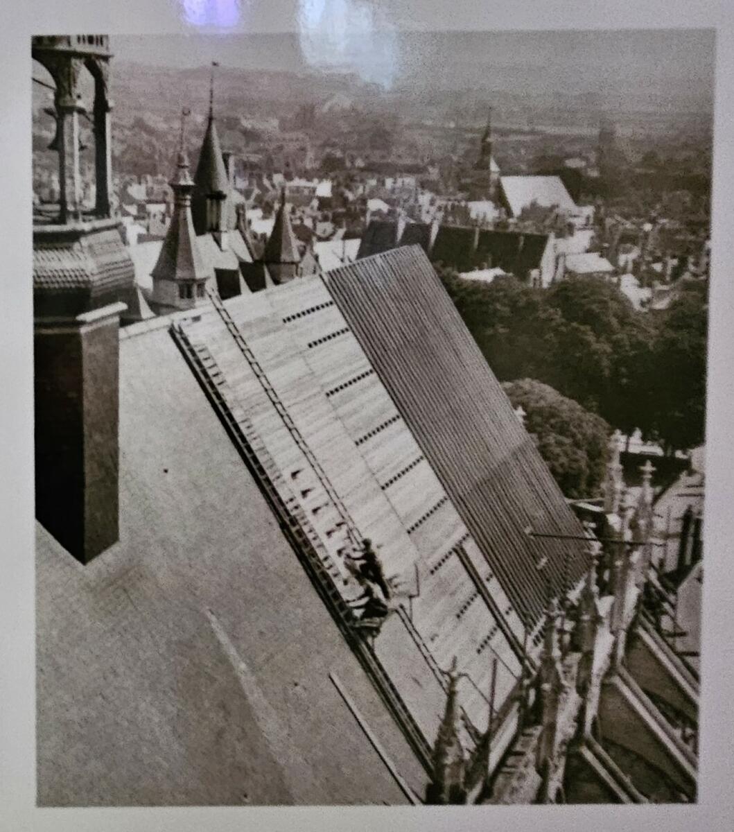 Photo après le Bombardement de la nuit du 15 au 16 juillet 1944 