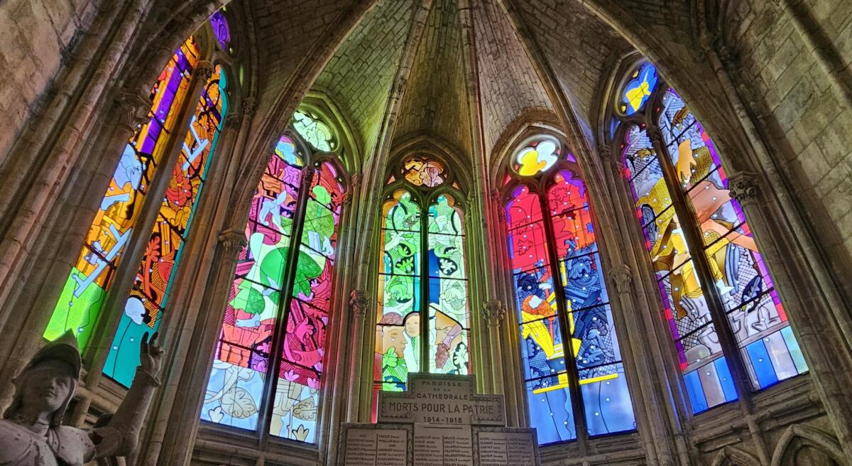 Vitraux de la Chapelle du Souvenir - J.M. ALBEROLA