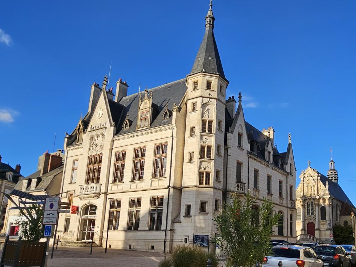 Les maisons typiques du centre de Nevers