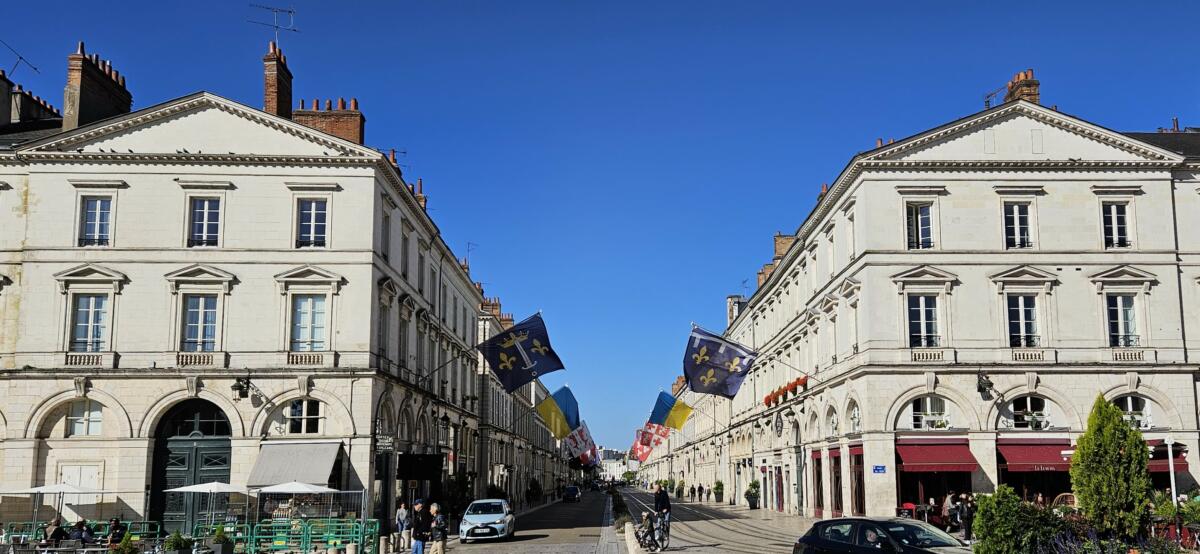 La rue Jeanne d'Arc